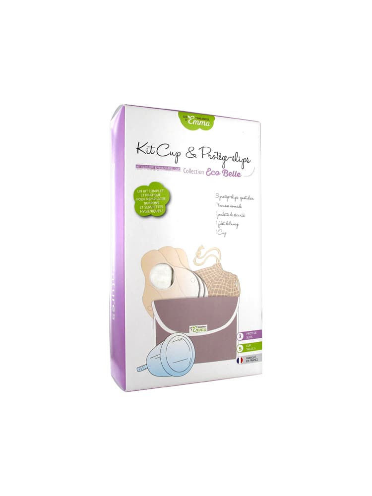Kit eco-friendly pour une protection intime pratique et écologique